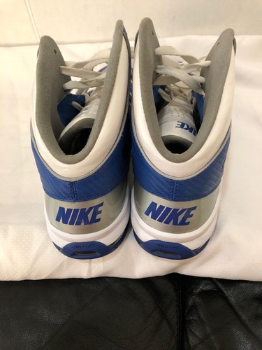 Nike Air Max Hyped Sz 12 Basketball Shoe Blue White 407705-400 - Picture 11 of 12