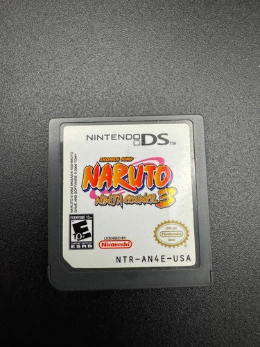 Naruto: Ninja Council 3 (Nintendo DS, 2007) CIB Case Manual Tested - Picture 6 of 11