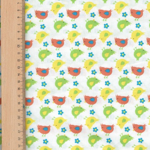 Fabric Freedom Farmyard 100% Cotton Fabric FQ Crafting Quilting Patchwork Blue - Picture 13 of 13