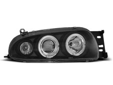FARO PROIETTORE LPFO15 PER FORD FIESTA MK4 10.95-08.99 ANGEL EYES NERO NUOVO