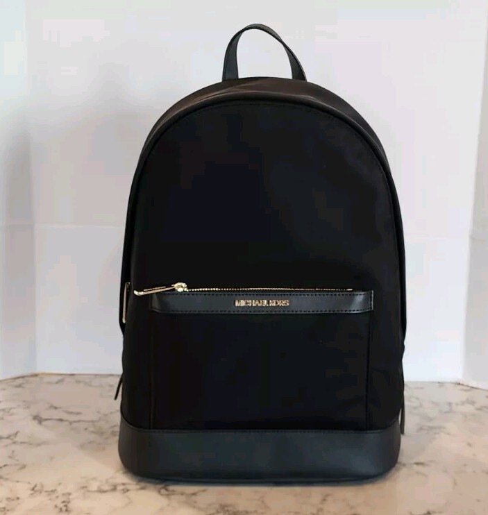 良品 MICHAEL KORS ブラック レザー ショルダーバッグ 8760 Michael Michael Kors Pratt Medium Shoulder Bag | Brixton Baker