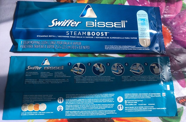 swiffer bissell steamboost not steaming