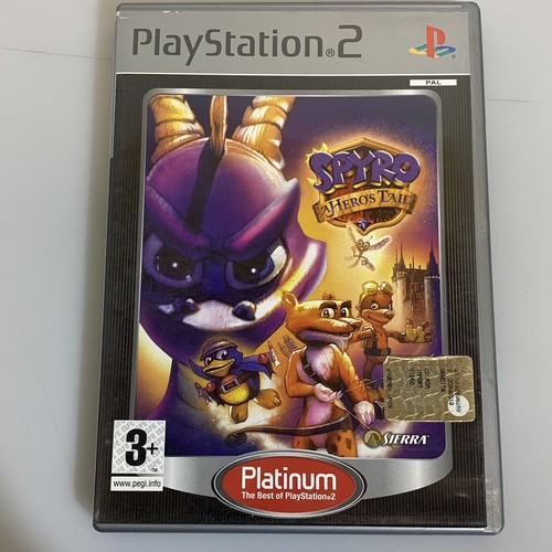 Spyro a hero's tail Videogioco per PS2 Playstation 2 Platinum - Imagen 1 de 5