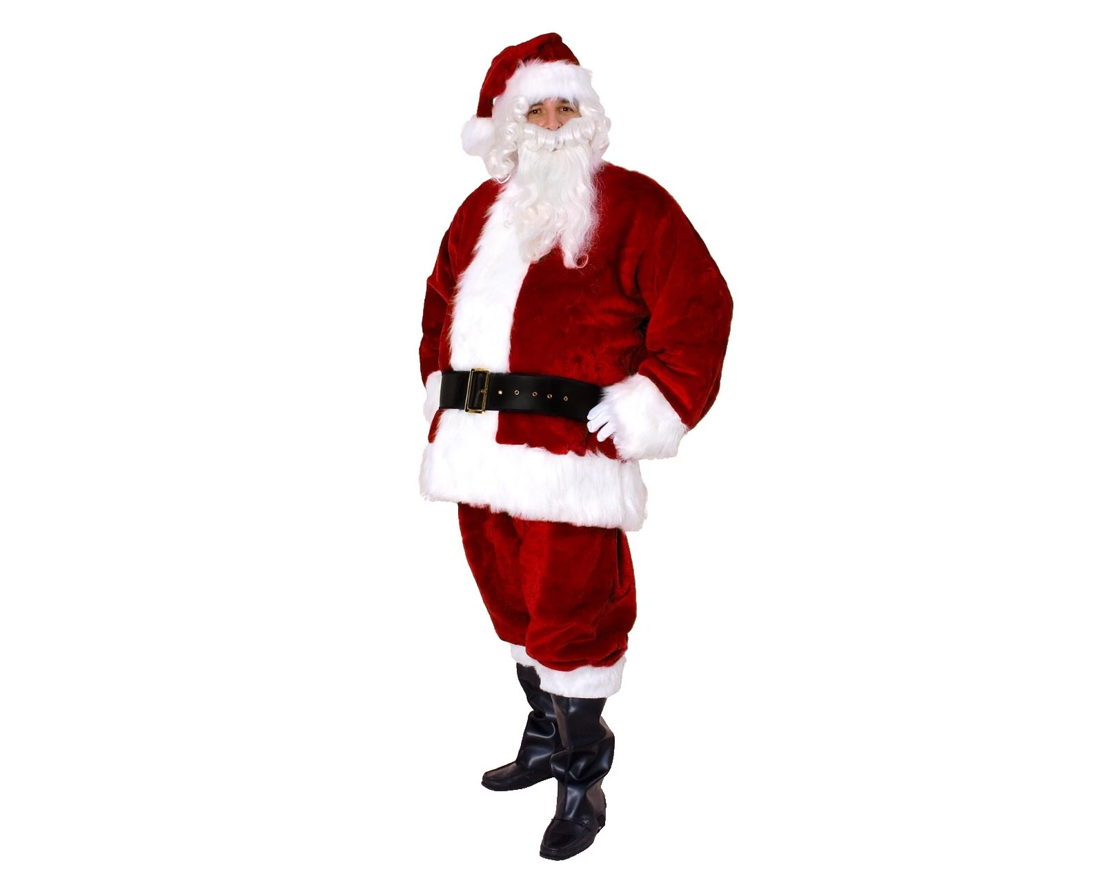 Traje de Santa Claus completa trajes para hombres