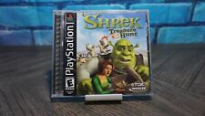 Shrek: Treasure Hunt (Sony PlayStation 1 PS1, 2002) Game, Case, and Manual