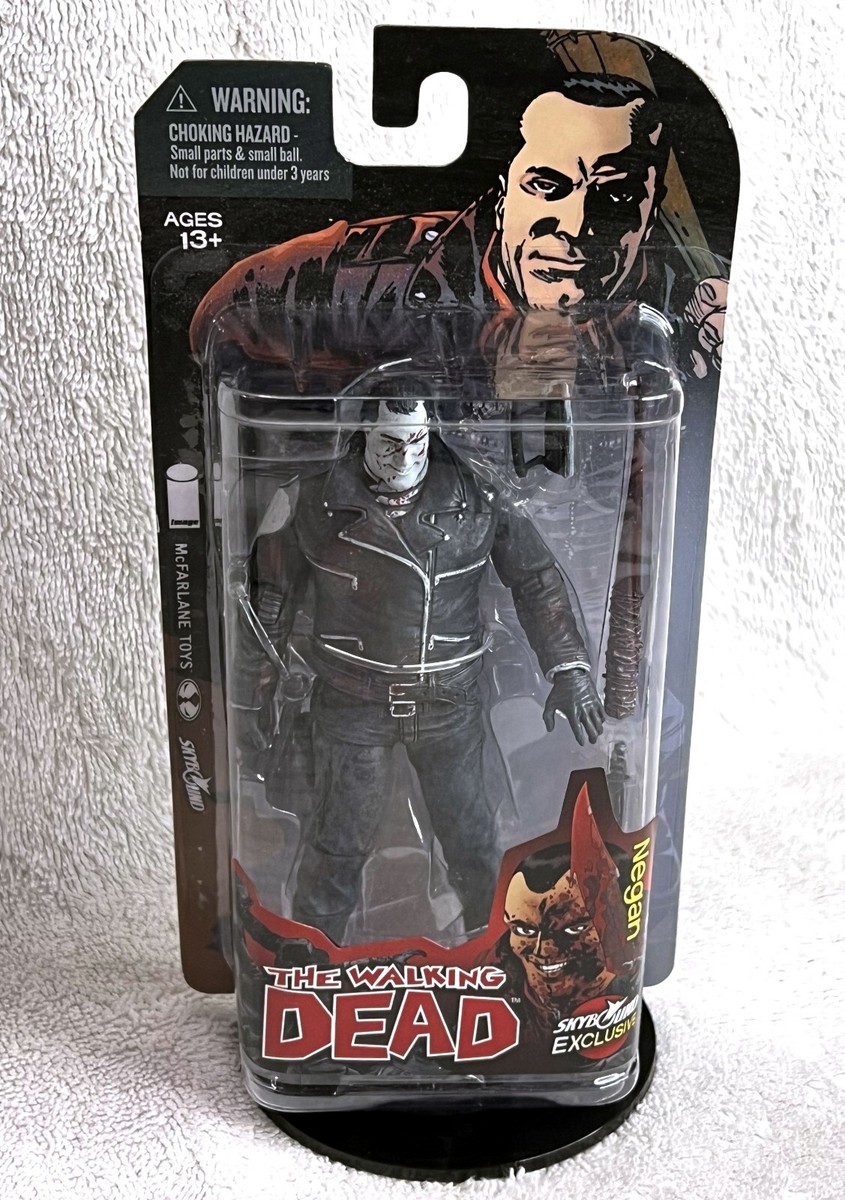 NEGAN • BLACK & WHITE • MINT ON CARD • McFARLANE THE WALKING DEAD