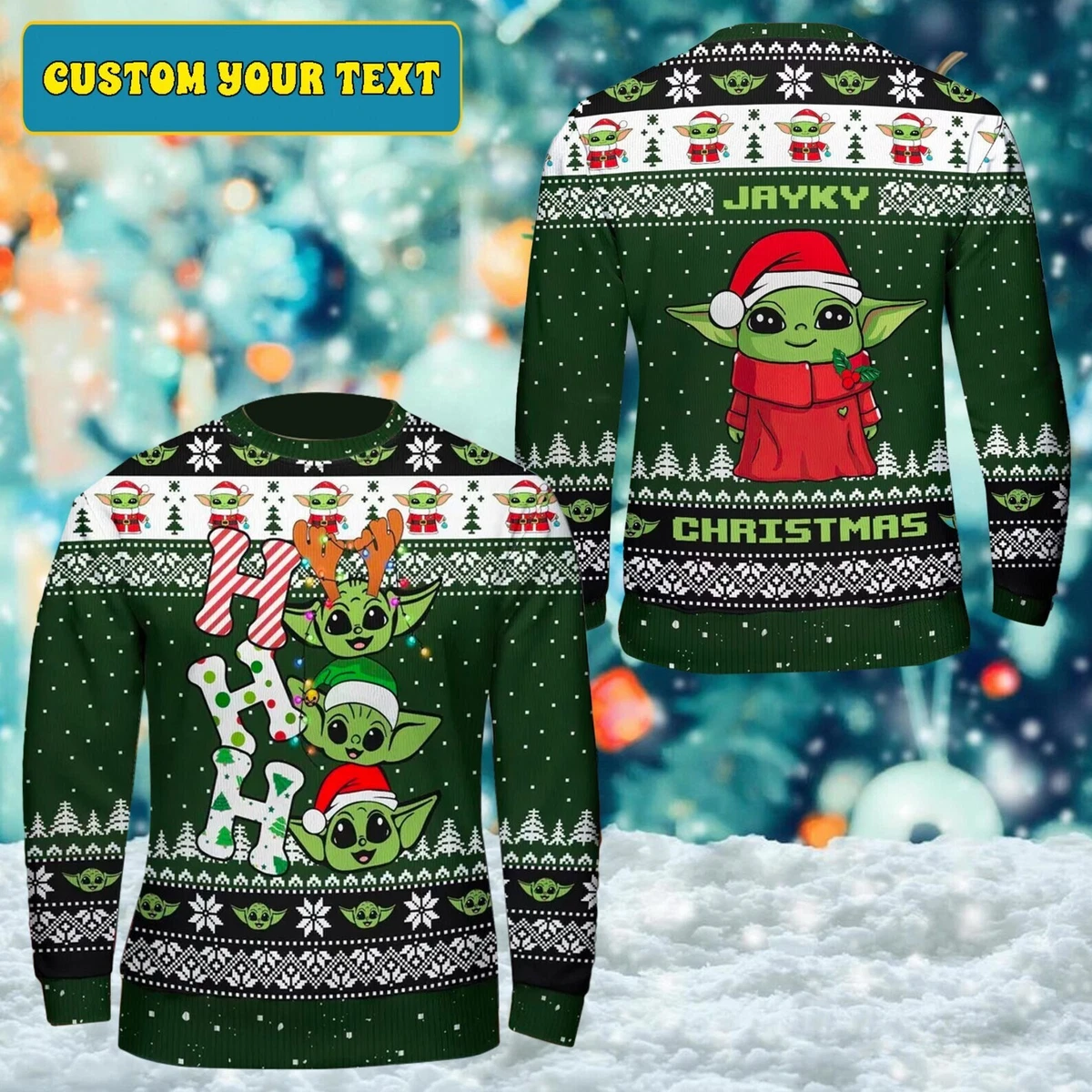 Movie ugly christmas sweater top