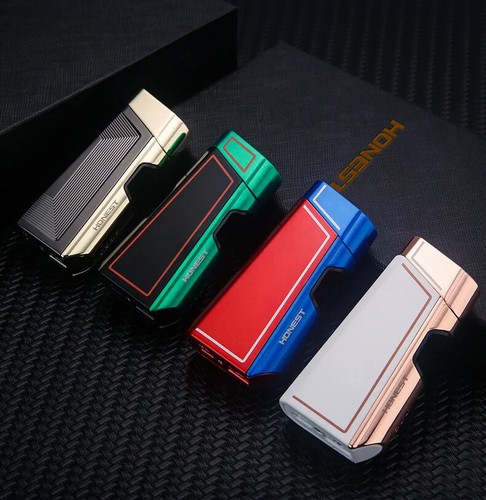 Outdoor Windproof Electric Double Arc Usb Lighter with Touch-Sensing Power. - Bild 23 von 27