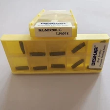 10pcs MGMN200-G LF6018 MGMN200 DESKAR Tools CNC blade Carbide Inserts Original