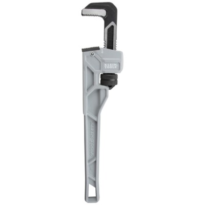 Klein Tools 68225 Adjustable Cast Aluminum Pipe Wrench, 18