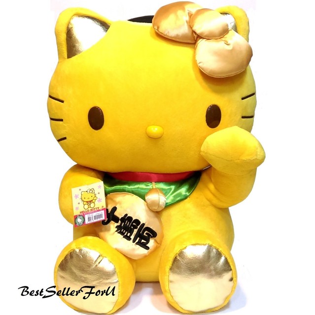 lucky cat stuffed animal