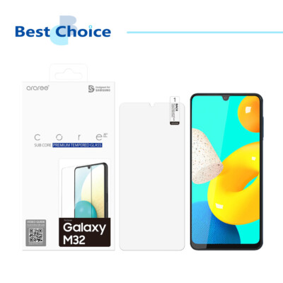 Original araree Samsung Galaxy M32 KDLab 9H Tempered Protective Glass(GP-TTM325)