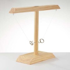 HOOKS Ring Toss Game - Natural