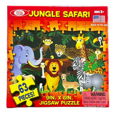 Jungle Safari 63 Pieces Puzzle