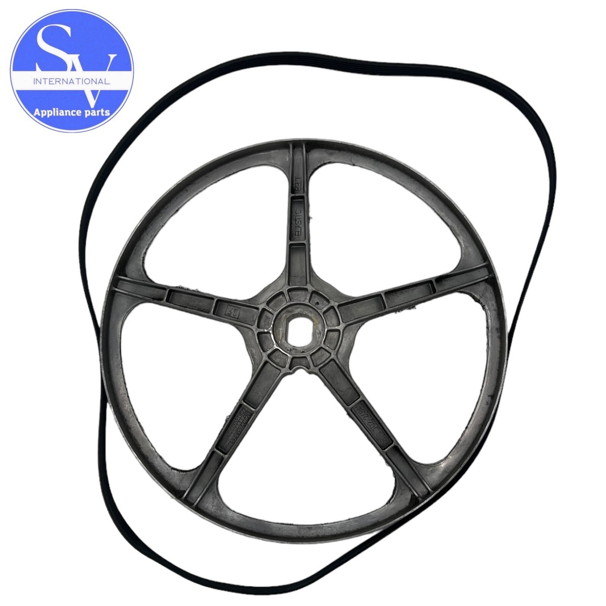 Whirlpool Washer Drive Pulley & Belt WP8182650 8181671