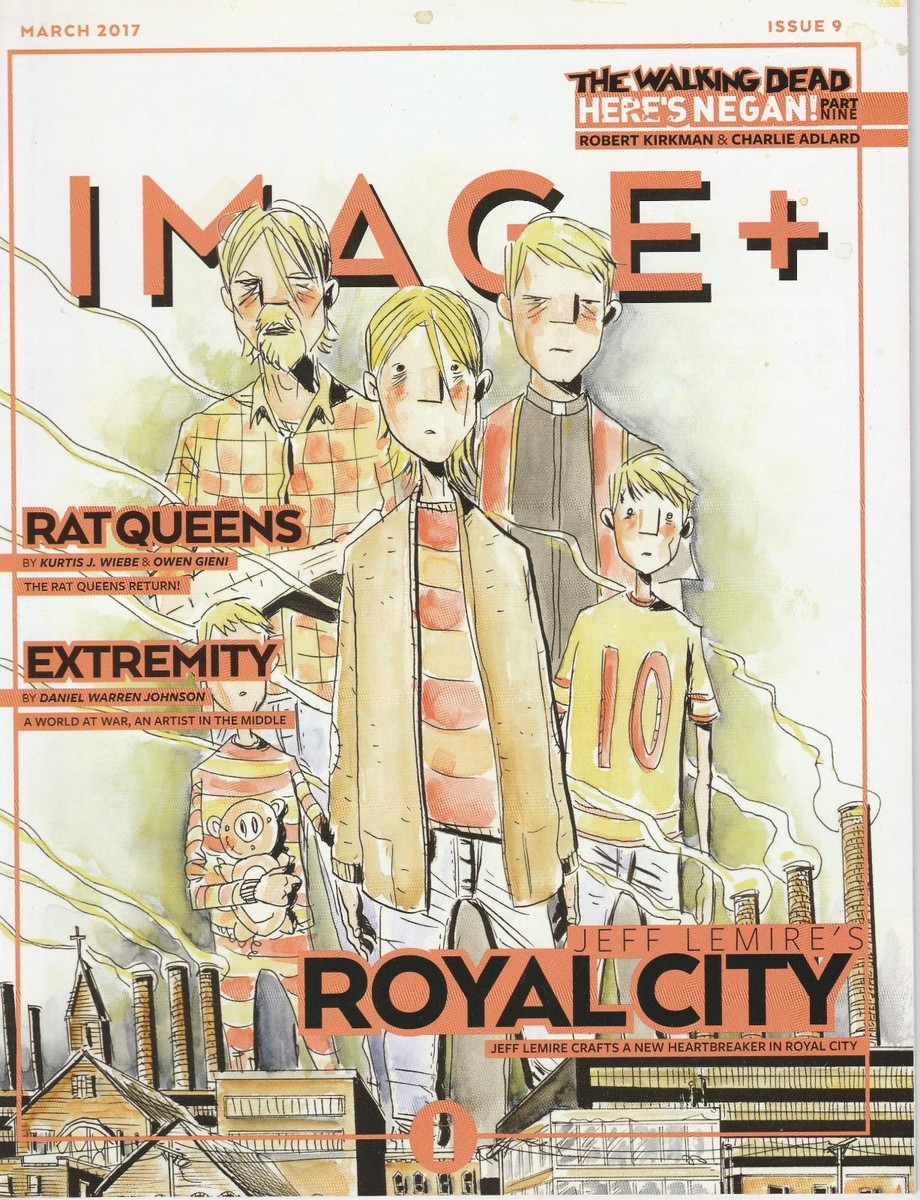 Image Plus #9 March 2017 The Walking Dead Here's Negan Part Nine