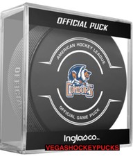2025-26 BAKERSFIELD CONDORS AHL OFFICIAL GAME PUCK WITH DISPLAY CASE **NEW**
