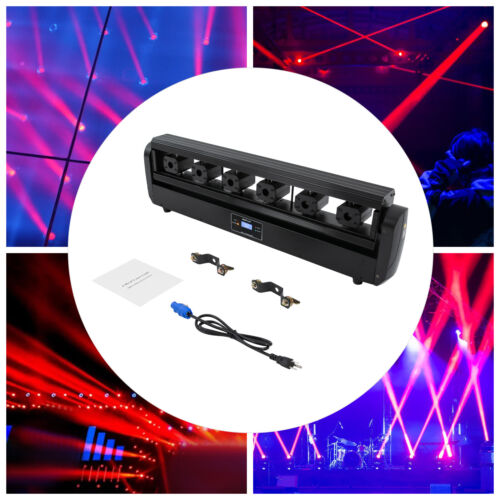 6 Eyes Monster Beam Laser Moving Head Light Red Color DJ Lighting Stages Disco