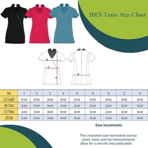 Women's Tunic Beauty Hairdressing SPA Beautician Therapist Massage Salon Uniform - Picture 5 of 13