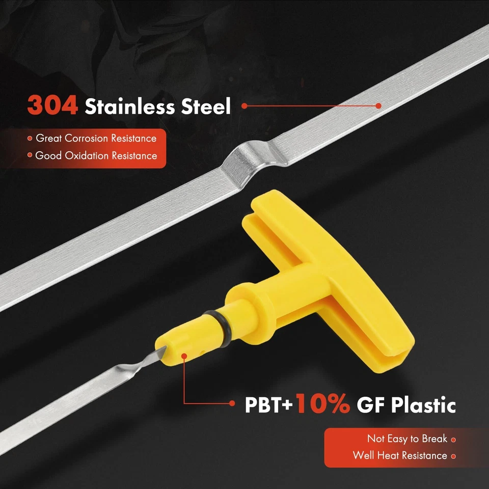 Varilla de medición de aceite de motor para Chrysler PT Cruiser 2001 2002 2003 2004-2010 L4 2,4 L GAS Foto 3 de 4