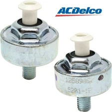 2133521 AC Delco Set of 2 Knock Sensors New for Chevy Avalanche Yukon Pair