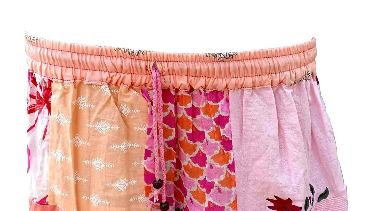 Gypsy Patchwork Hippie Bohemian Festival Cotton Skirt Dress Handmade