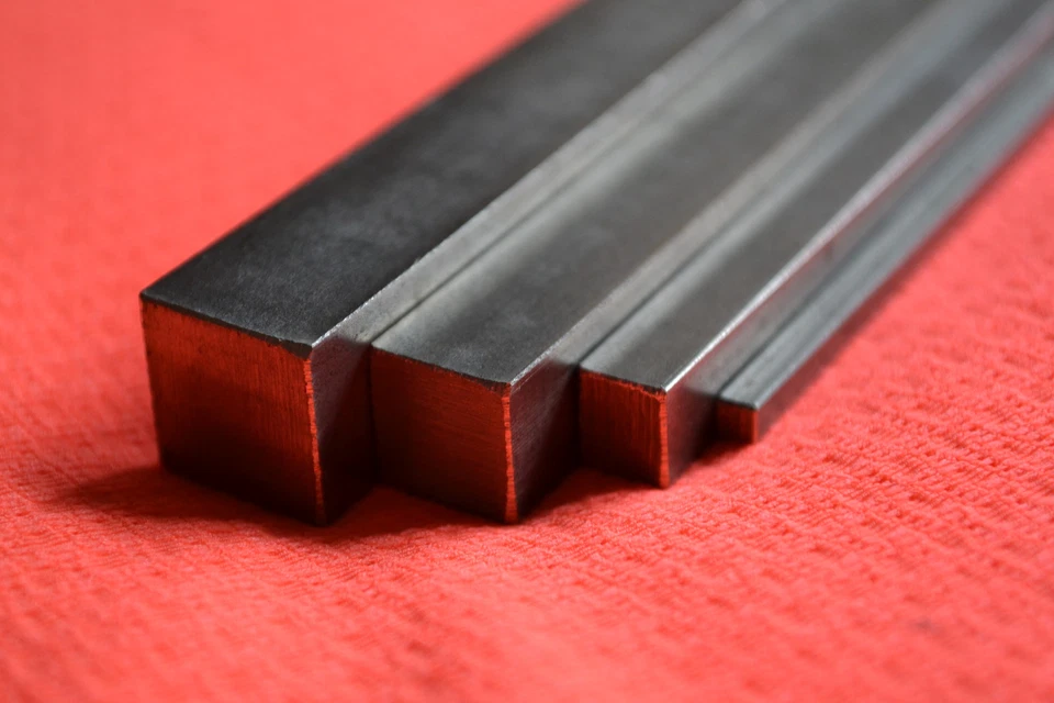 BRIGHT MILD STEEL SQUARE BAR 2MM 3MM 4MM 5MM 6MM 7MM 8MM 9MM 10MM 12MM
