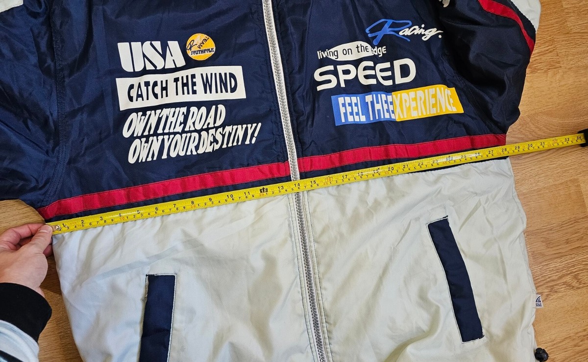 Southpole Speed Racing Jacket USA American Team Vintage Southpole Speed Racing Jacket USA American Team Vintage