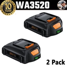 3.5Ah for Worx WA3512 WA3512.1 WA3525 WA3520 WG151 18V Li-ion Battery