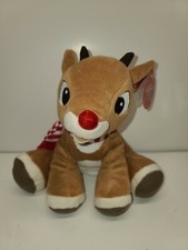 2014 Kids Preferred Plush Rudolph The Red Nosed Reindeer Baby Crinkle Ears 8"