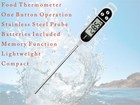 Digital Meat Thermometer Instant Read – Cooking BBQ Grill Kitchen Food Probe