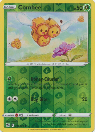 COMBEE 011/189 ASTRAL RADIANCE POKEMON (REVERSE HOLO, NM)