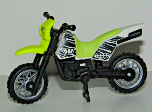 Playmobil Big yellow motorcycle motorbike motocross - C33