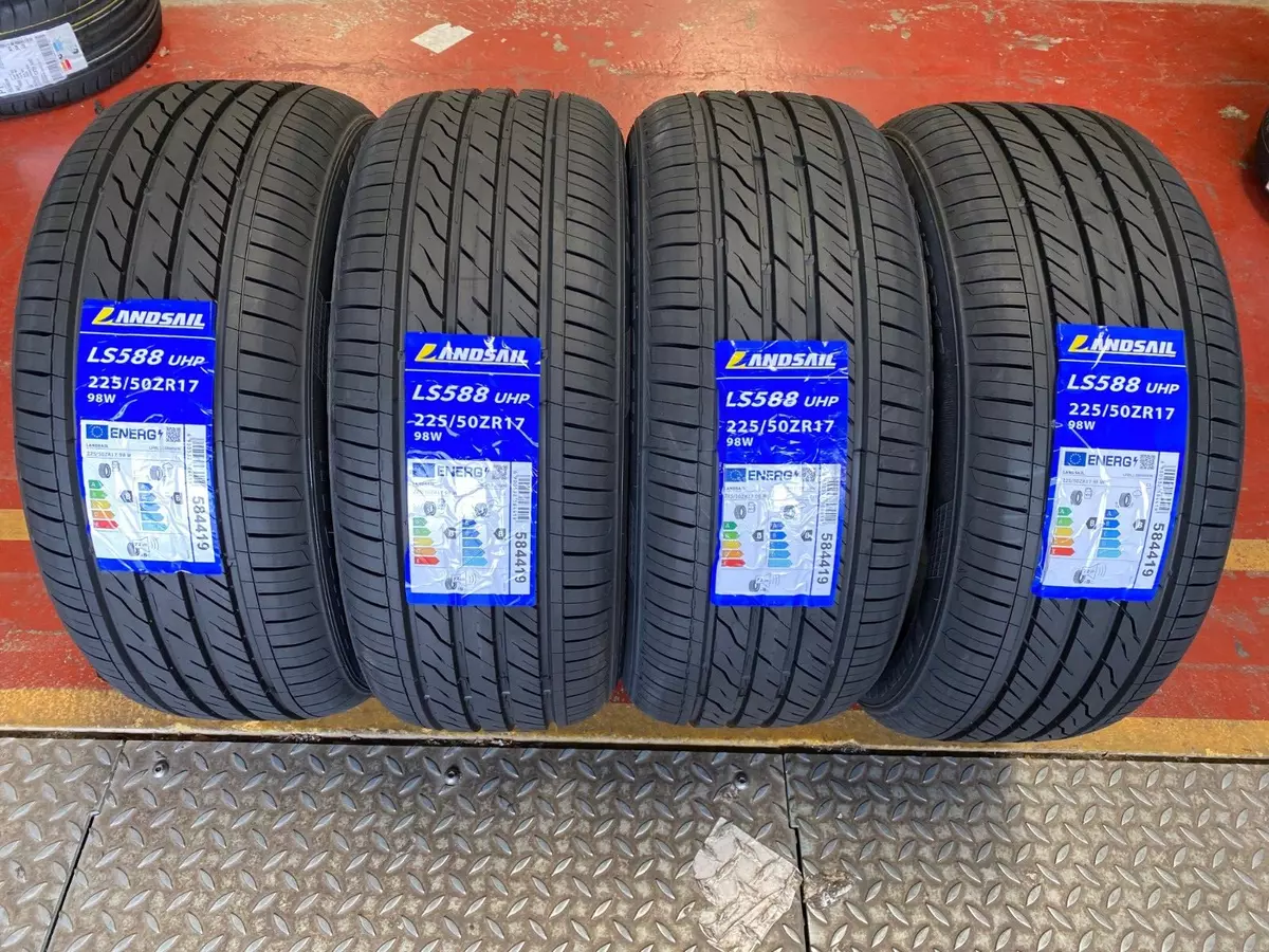 X4 225 50 17 225/50R17 98W XL LANDSAIL TYRES WITH UNBEATABLE B,B RATINGS CHEAP