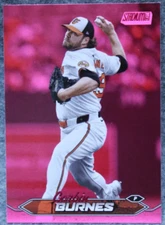 2024 Topps Stadium Club Corbin Burnes Pink Foil #143