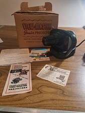 Vintage Sawyer's View-Master Junior Projector and Box and operating instructions