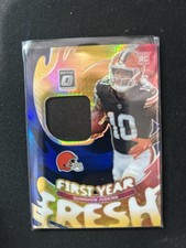 2025 Panini Donruss Optic Rookie Prizm Memorabilia Quinshon Judkins Browns