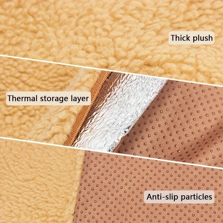 Alfombra térmica para mascotas autocalentamiento calefacción almohadilla caliente alfombrilla para mascotas gato perro cama EE. UU. Foto 3 de 4