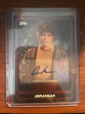 2025 Topps Stranger Things Charlie Heaton as Jonathan Auto #11A