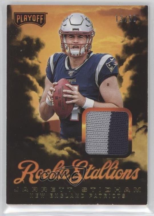 Jarrett Stidham Panini Playoff Rookie Stallions Relics #RS24 Prime