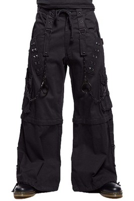 Tripp NYC Lockup Pants [Black] - Goth, Mall Goth