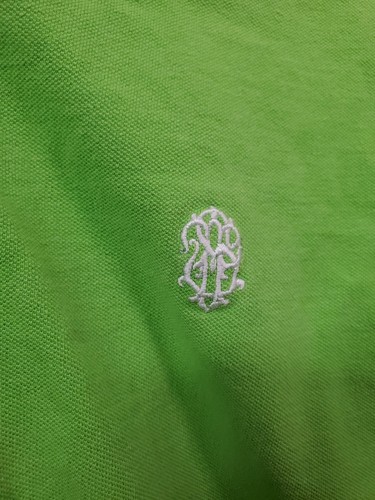Vintage South Pole Polo Shirt Mens XXL Green Short Sleeve Solid Hip Hop Y2K - Picture 3 of 7
