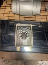 Mint Ansco Shur-Shot 120 Film Box Camera Binghamton NY USA 1940's Partial Box