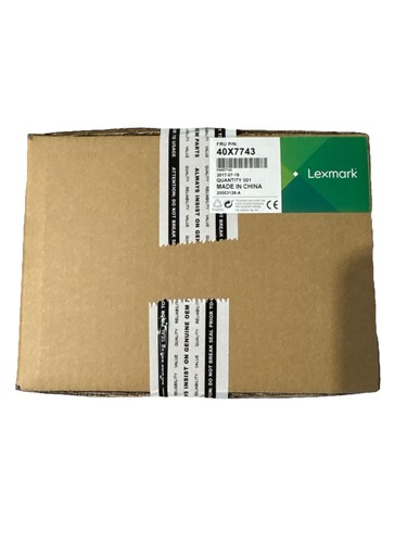 BRAND NEW SEALED GENUINE LEXMARK FUSER 40x7743 MS810 MS811 812 MX810 - 第 1/3 張圖片