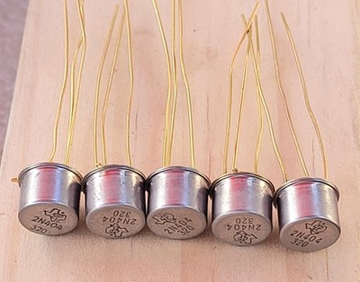 Texas Instruments 2N404 Germanium Transistor Gold Legs