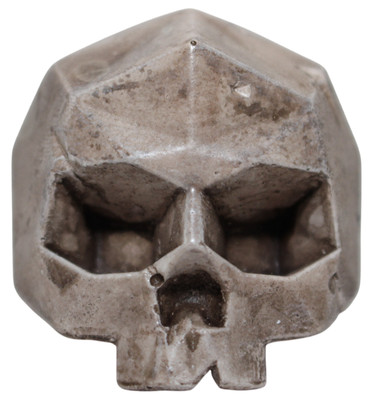 Skelevex Headstone (Brown) - Polystone Art Toy from DMS Designer Toys