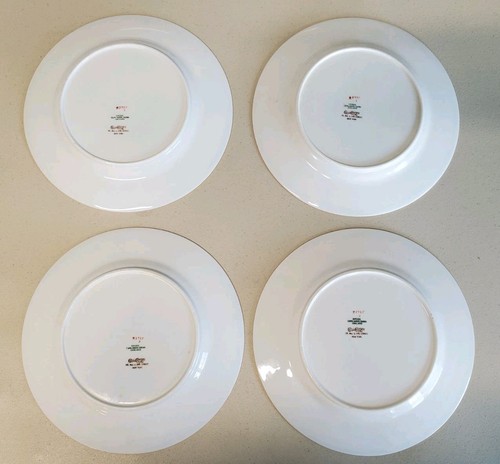 4 Antique Spode Copeland England 9" Luncheon/Salad Plates ~ Gilman Collamore Co. - Picture 6 of 12