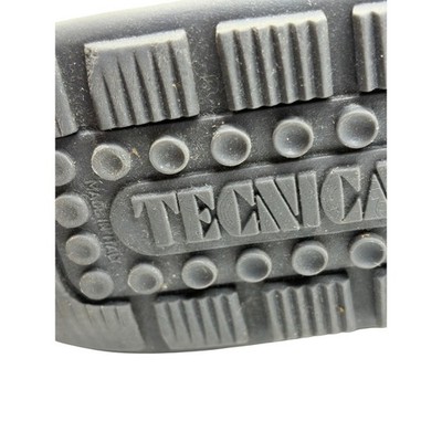 Tecnica Vintage Moon Boots Gray Nylon Front Zip Winter Snow 