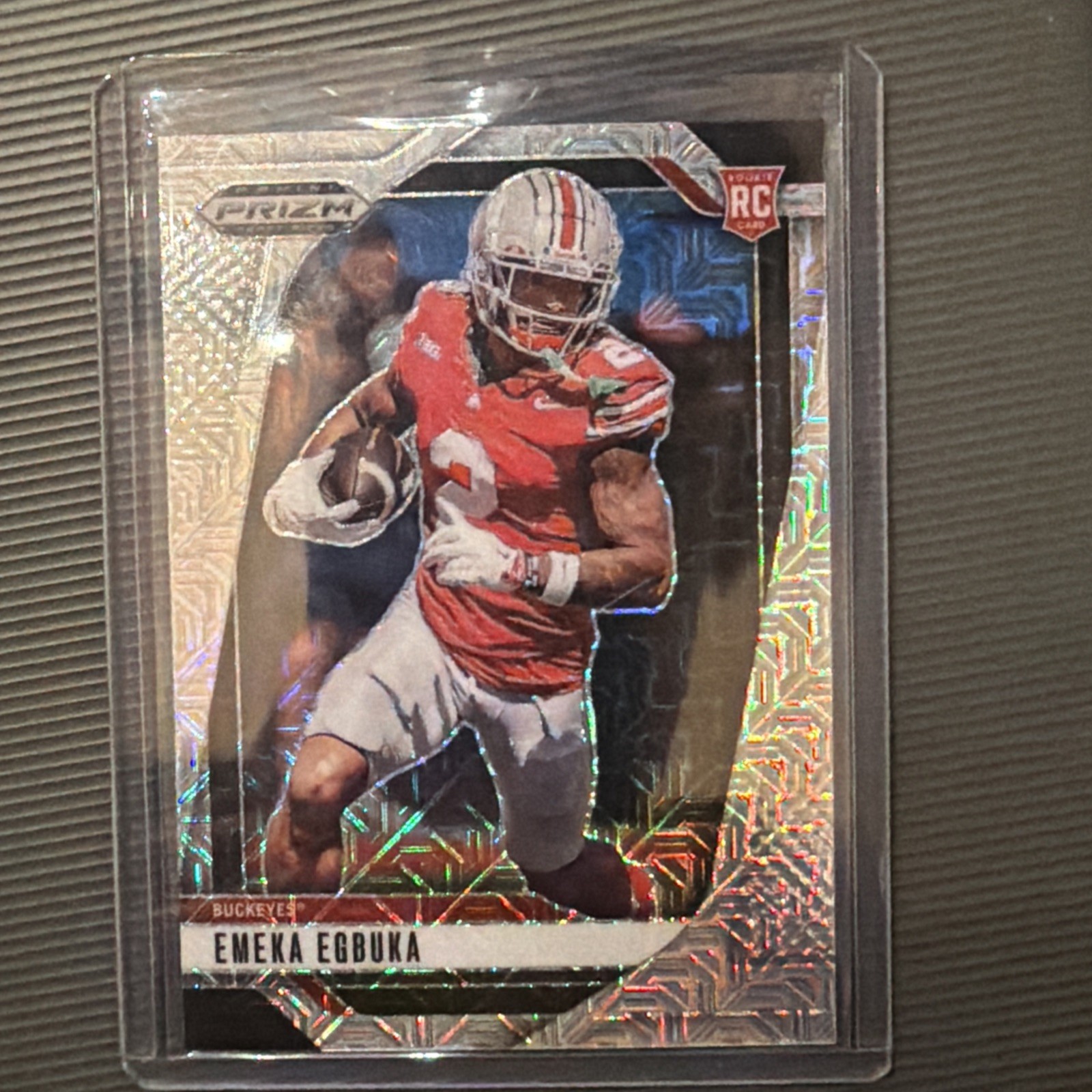 2025 Draft Picks Emeka Egbuka Mojo Prizm /25 #85