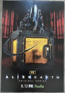 ALIEN EARTH Xenomorph 13x19 FX 2025 Hulu POSTER + ROMULUS Bonus